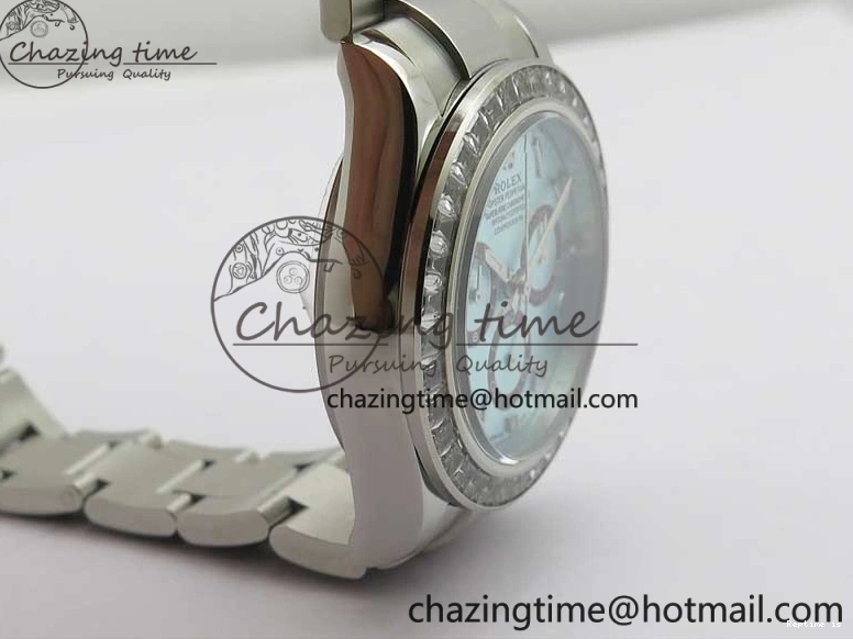 1219 Daytona 116506 Middle East Edition Bp Maker Best Edition Ice Blue Brown Arabic Dial Diam Bezel On SS Bracelet A Neat 2897